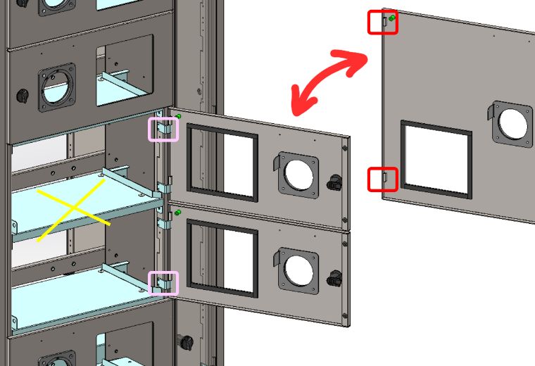 パーツ交換による増設や改造