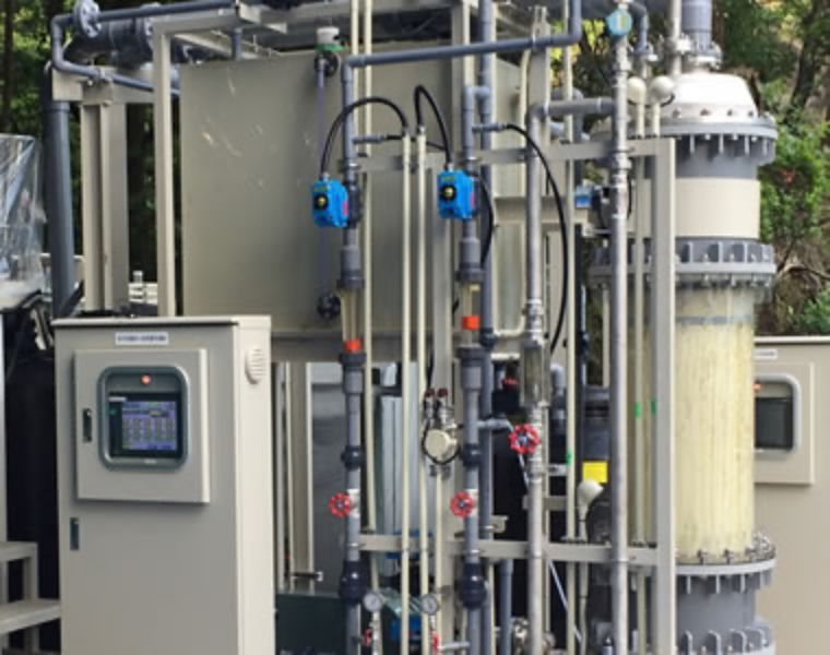 高性能繊維ろ過装置（F-cap）